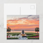Charleston, South Carolina, Verenigde Staten Briefkaart (Voorkant / Achterkant)