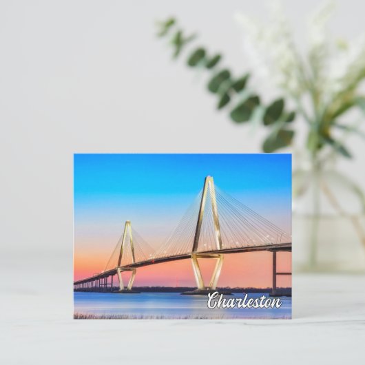 Charleston, South Carolina, Verenigde Staten Briefkaart (Staand voorkant)