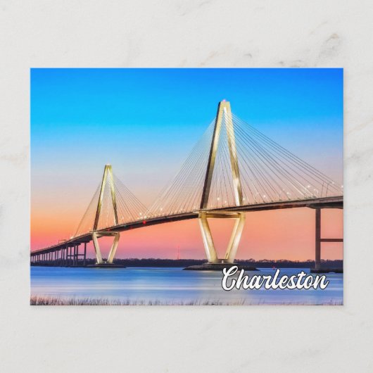 Charleston, South Carolina, Verenigde Staten Briefkaart (Voorkant)