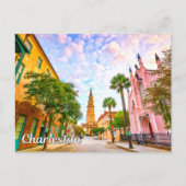 Charleston, South Carolina, Verenigde Staten Briefkaart (Voorkant)