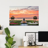 Charleston, South Carolina, Verenigde Staten Poster (Thuiskantoor)