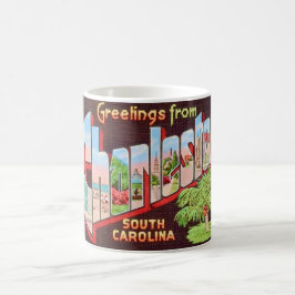 Charleston South Carolina Vintage Ansichtkaart Mok
