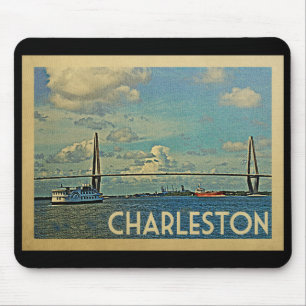 Charleston South Carolina Vintage Travel Muismat