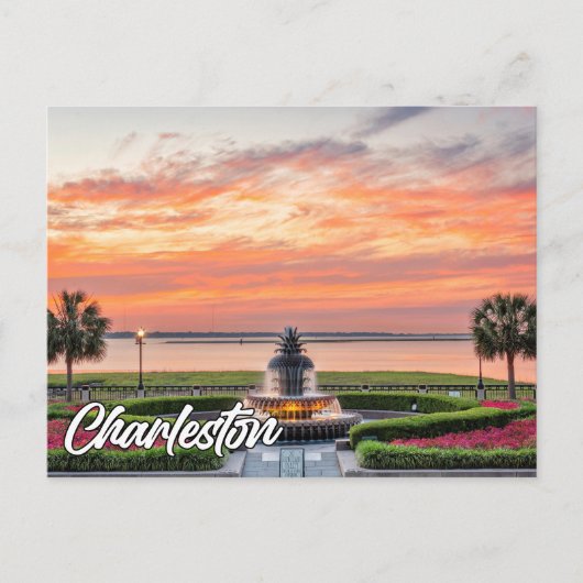 Charleston, South Carolina, VS Briefkaart (Voorkant)