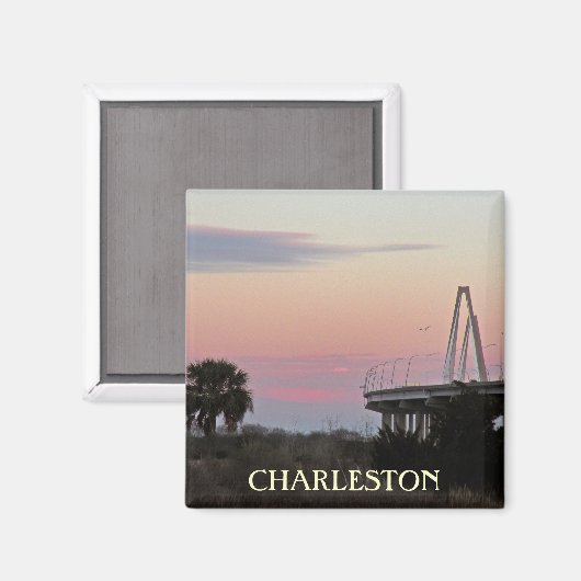 Charleston Souvenir fotomagneet Magneet (Voorkant / Achterkant)