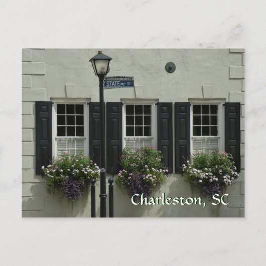 Charleston State St Post Card Briefkaart (Voorkant)
