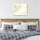 Charleston-strijders, Belmont-slagveld Canvas Afdruk (Insitu (Slaapkamer))