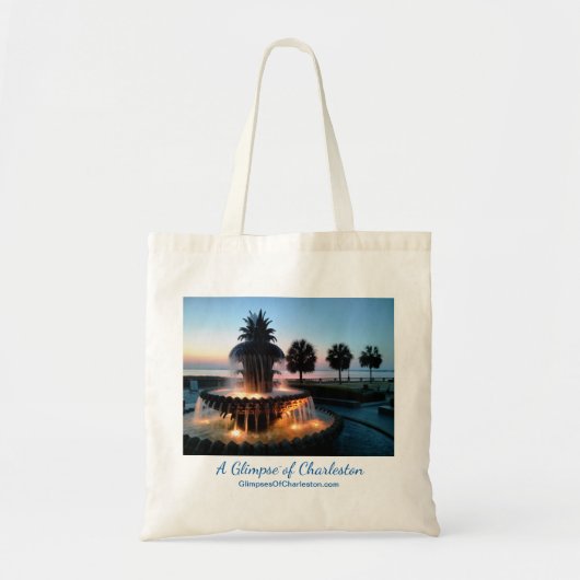 Charleston Sunrise Canvas tas (Voorkant)
