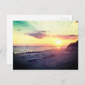 Charleston Sunset Briefkaart (Voorkant / Achterkant)