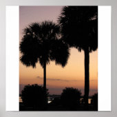 Charleston Sunset Poster (Voorkant)