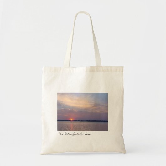 Charleston Sunset Tote Bag (Voorkant)