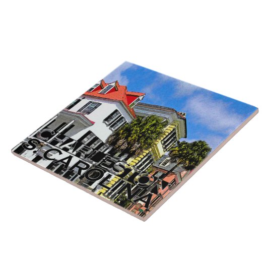 Charleston Tegeltje (Zijkant)