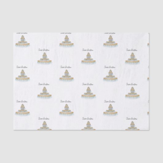 Charleston tissue papier (Voorkant)