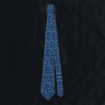 Charleston Toile in Navy Blue Neck Tie Stropdas<br><div class="desc">This Charleston Toile neck tie features whimsical and charming illustrations of typical Charleston, South Carolina and Lowcountry icons, including the Sullivan's Island Lighthouse, the Morehouse Lighthouse, the Ravenel Bridge, pelicans, palmetto trees, shrimp, sea turtles, oysters, crabs, fish, seagulls, shrimp boats, and even the old Cooper River Bridge. The back features...</div>