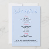 Charleston Tropical Palms Vrijgezellenweekend Kaart (Achterkant)