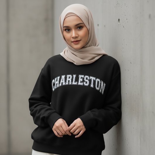 CHARLESTON Universiteit-Style Sweater College