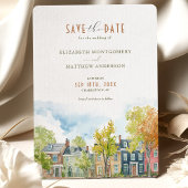 Charleston Upper King Street Save-the-Date Kaart
