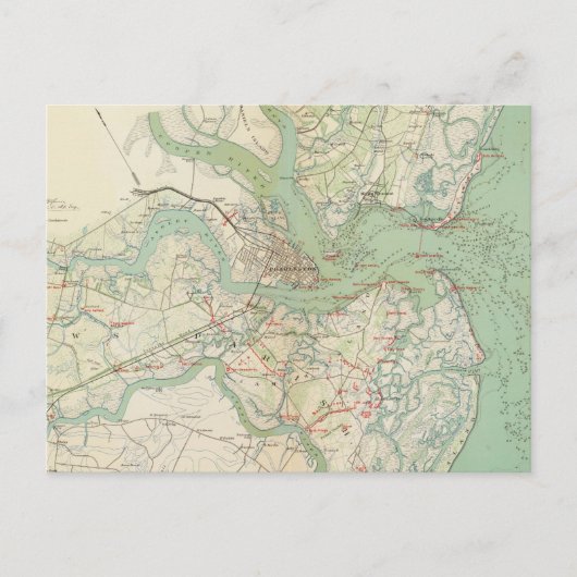 Charleston, verdediging briefkaart (Voorkant)