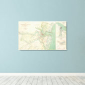 Charleston, verdediging canvas afdruk (Insitu (Houten vloer))