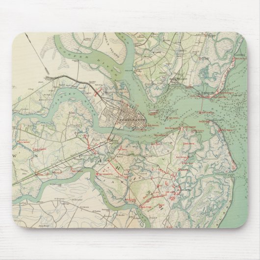 Charleston, verdediging muismat (Voorkant)