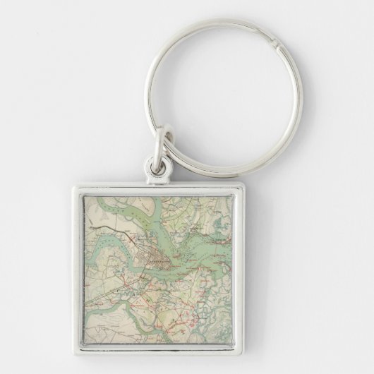 Charleston, verdediging sleutelhanger (Voorkant)