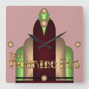 Charleston Vierkante Klok