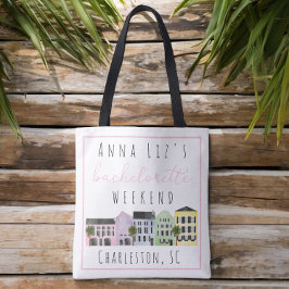 Charleston vrijgezellenfeest weekend favoriet tote bag