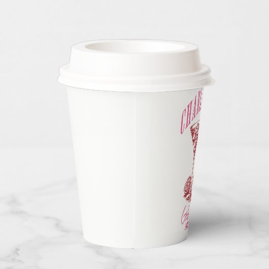 Charleston vrijgezellenweekend papieren bekers (Rechts)