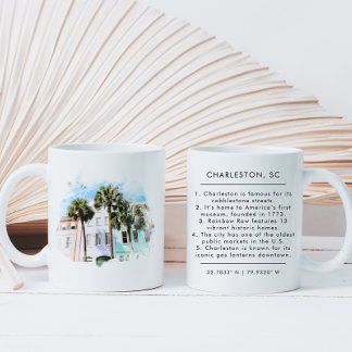 Charleston Waterverf Leuke Feiten Nieuw Huis Koffiemok