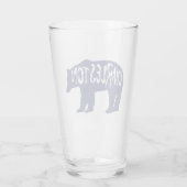 Charleston West Virginia Beer Glas (Achterkant)