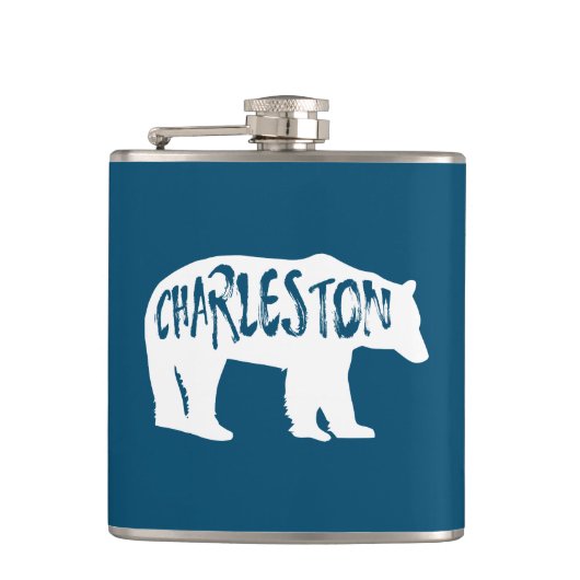 Charleston West Virginia Beer Heupfles (Voorkant)