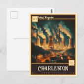 Charleston, West Virginia |  Briefkaart (Voorkant / Achterkant)