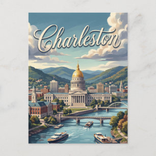Charleston, West Virginia Briefkaart