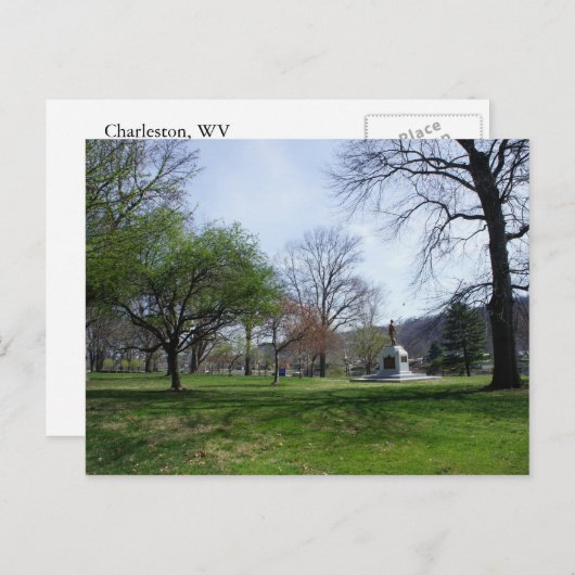 Charleston West Virginia Briefkaart (Voorkant / Achterkant)