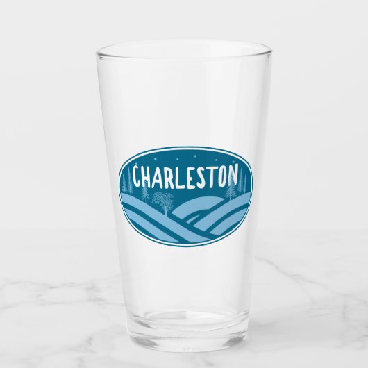 Charleston West Virginia Buitenactiviteiten Glas (Voorkant)