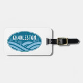 Charleston West Virginia Outdoors Bagagelabel (Voorkant horizontaal)
