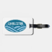 Charleston West Virginia Outdoors Bagagelabel (Achterkant horizontaal)