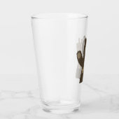 Charleston West Virginia Peace Beer Glas (Rechts)