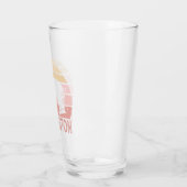 Charleston West Virginia Retro Beer Glas (Links)