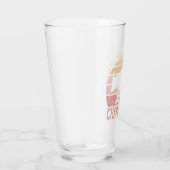 Charleston West Virginia Retro Beer Glas (Rechts)