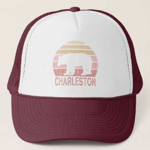 Charleston West Virginia Retro Beer Trucker Pet