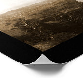 Charleston West Virginia River Uitzicht Foto 1913 Poster (Hoek)