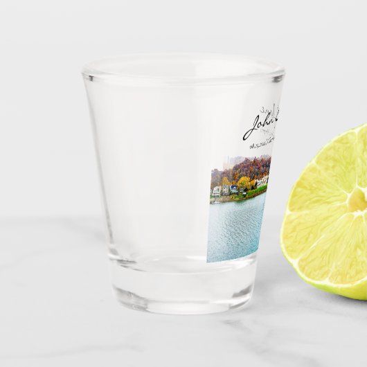 Charleston West Virginia Shot Glas (Links)