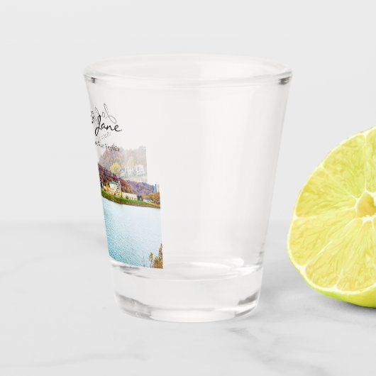 Charleston West Virginia Shot Glas (Rechts)
