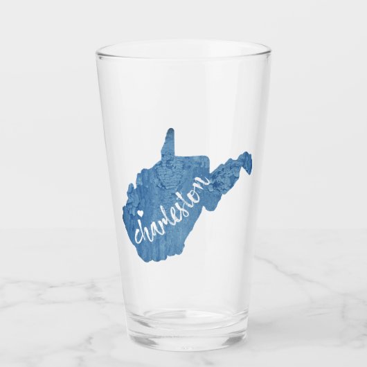 Charleston West Virginia Wood Grain Glas (Voorkant)