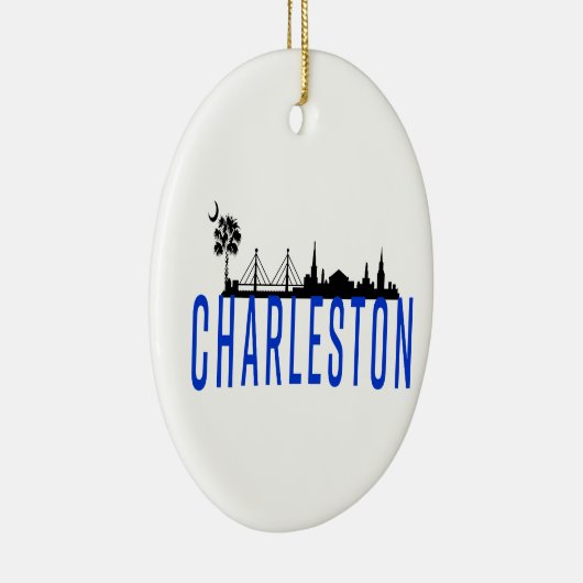 CHARLESTON WONDERFUL KERAMISCH ORNAMENT (Rechts)