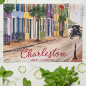Charleston, Zuid-Carolina Theedoek (Gevouwen)