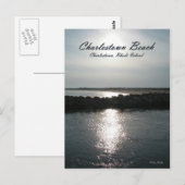 Charlestown Beach Rhode Island Postcard Briefkaart (Voorkant / Achterkant)