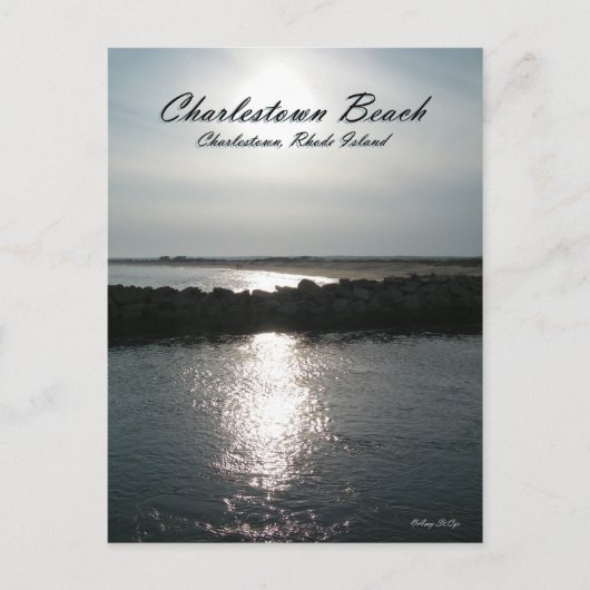 Charlestown Beach Rhode Island Postcard Briefkaart (Voorkant)