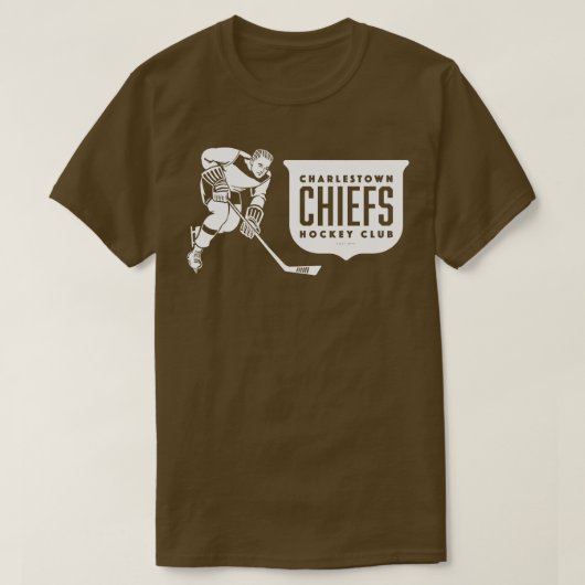 Charlestown Chiefs White T-shirt (Design voorkant)